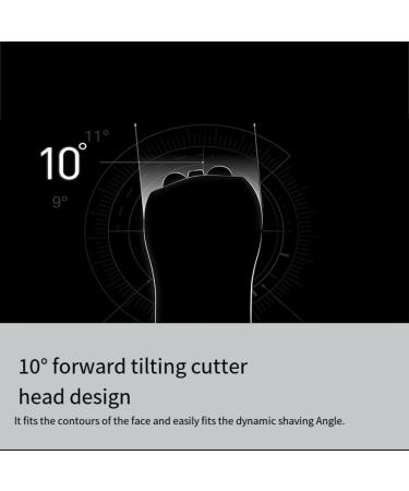 Tumuued Mini Reciprocating 3 Head Shaver - Fully Washable Portable Men's Electric Shaver in Royal Blue | Durable & Perfect for Travel - Buy Online on GoSupps.com
