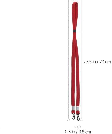 Adjustable Glasses Straps - 4 Pack Anti-Slip Eyewear Bands & Cords for Sports Glasses - Portable Nylon Holders - Buy Online on GoSupps.com