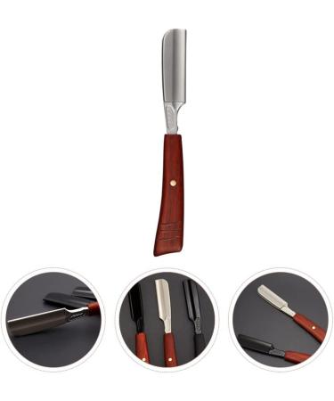 Beaupretty Wood Straight Razor - Traditional Cutthroat Shaving with Red Sandalwood Handle | Manual Rapid Razor for Classic Grooming - Buy Online on GoSupps.com