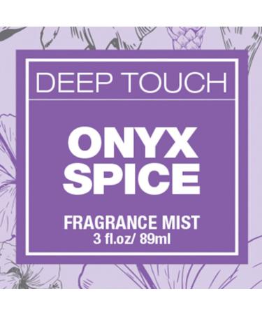 Difeel Deep Touch Body Mist Spray - Onyx Spice 3 Ounces - Buy Online on GoSupps.com