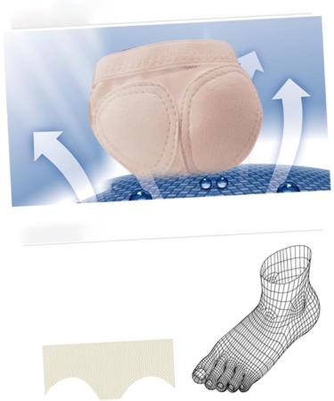 minkissy 2 Pcs Forefoot Pads Toe Straighteners for Bunions Front Pads Foot Insoles for Women Height Increase Insoles for Women Foot Inserts Plug-in Pads Shoe Inserts Men Latin - Buy Online on GoSupps.com