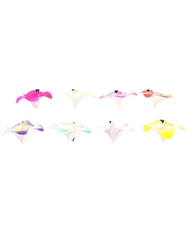 iFundom Hawaiian Flower Hair Clips - 24 Plumeria Foam Clips for Bridal Wedding & Beach Party (2.36inch, 24PCS) - Buy Online on GoSupps.com