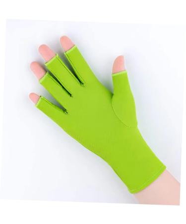 FRCOLOR 10 Pairs Mitts Gloves for Hand Sewing Fingerless Pressure Gloves Craft Gloves Quilting Mitten Gloves with Fingers Sewing Tools Sewing Hand Covers Anti-black Work Spandex - Buy Online on GoSupps.com