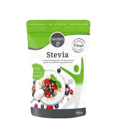 Buy 10x Borchers Stevia Crystalline Sweetener - 700g Value Pack | Low-Calorie Sugar Alternative - Buy Online on GoSupps.com