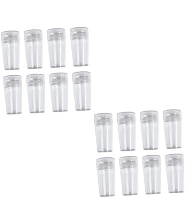 FRCOLOR 8 Sets Bat Wings Nail Embossing Plate Holder Template Glass Nail Accessories Ponytail The Tools Imprint Braces Set Stamp Bow Tie Razor Child