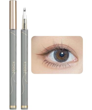 Double Tip Lower Eyelash Pencil Double Tip Waterproof Liquid Eyeliner Pen Super Slim Eye Liner Lower Lid Eyeliner Pencil Waterproof Anti-smudge Two-claw Bottom Lashes Pencil (101) - Buy Online on GoSupps.com