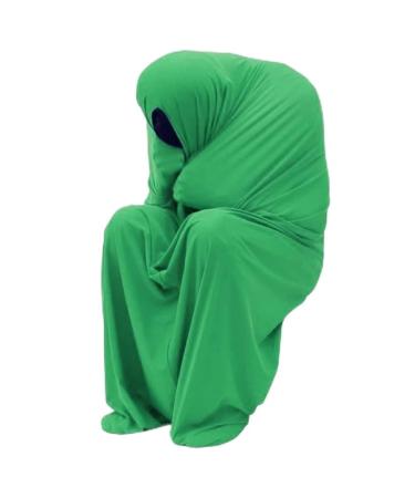 Sensory sock body sock for children autistic adults with sensory processing disorder updated premium version suitable for adults aged 3 18 years (color: green s green green