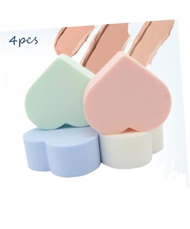 Beaupretty 12 Pcs Makeup Sponges Set - Heart Shape Foundation & Cleansing Facial Puffs for Flawless Makeup | International Shipping Available - Buy Online on GoSupps.com