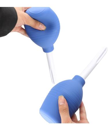Anal Douche Enema Bulb - Vaginal Cleaner for Health | Water & Coffee Colon Cleansing | Detox & Constipation Relief (Blue 7.4 oz) | International Shipping Available - Buy Online on GoSupps.com
