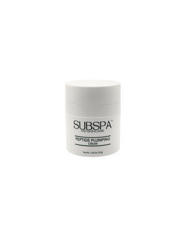 SubSpa MD Peptide Plumping Cream Doctor-Developed Anti-Aging Moisturizer with Peptides Hyaluronic Acid & Resveratrol Hydrates Firms & Smooths Fine Lines 1.66 oz - Buy Online on GoSupps.com