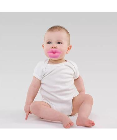Gotain 10PCs Infant Funny Lips Baby Pacifier - Soft Silicone Cute Design for Christmas Halloween & Party Props - Buy Online on GoSupps.com