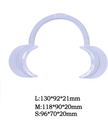 Wudaizhi Dental Cheek Retractor - C-Shape Mouth Opener for Teeth Whitening | Intraoral Cheek Lip Retractors Style 2 - International Shipping Available - Buy Online on GoSupps.com