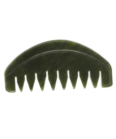 Sewoart 1 piece of portable jade comb beauty cocklop body massage comb scrap massage tool practical cableboard head massage curtache scrap comb practical scrap plate
