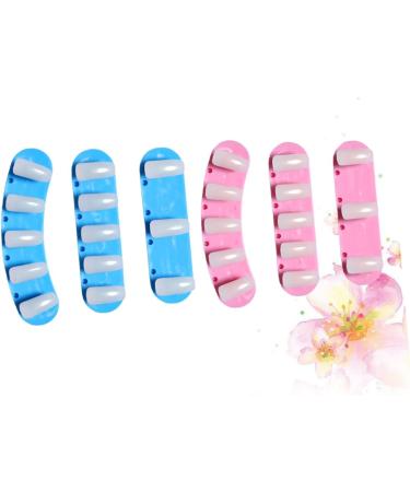 MAGICLULU 6 Boxes Nail Practice Rack Nail Tips Training Tool Fingernail Art Stand Nail Display Stand Tip Stand for Nails Nail Practice Holder Nails Gel Training Rack Manicure - Buy Online on GoSupps.com