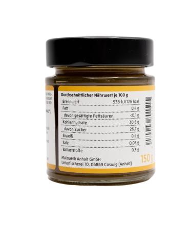 Malzit Apple Spread (6 x 150g) - Organic & Vegan Barley Malt Bread Spread | Low Sugar Alternative to Honey & Jam - Buy Online on GoSupps.com