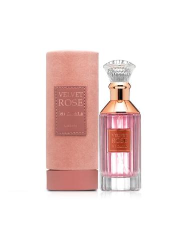 Lattafa Perfumes Velvet Rose for Unisex Eau de Parfum Spray 3.4 Ounce Velvet Rose 3.4 Fl Oz (Pack of 1) - Buy Online on GoSupps.com