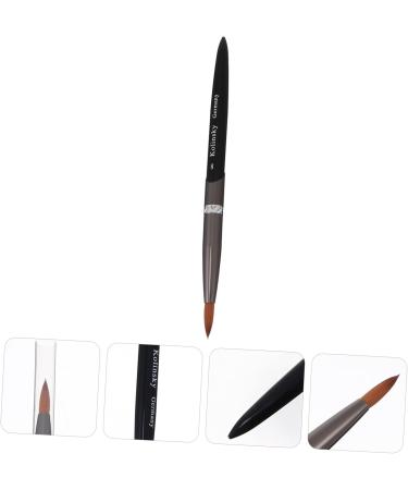 Beavorty 1pc Nail Pen flower drawing pen Nail Art Tool nail painting pen nail brush nail art builder brush nail art tips builder nail dotting pen nail drawing pen alloy carved 3d flowers 13.6x1.8cm Black - Buy Online on GoSupps.com