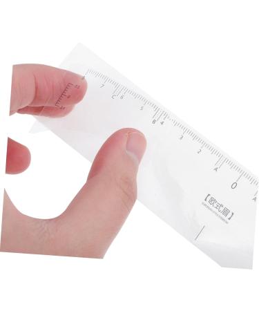 NOLITOY 50pcs Professional Eyebrow Mapper Measuring Eyebrow Line Eyebrow Trimming Sticker - Buy Online on GoSupps.com