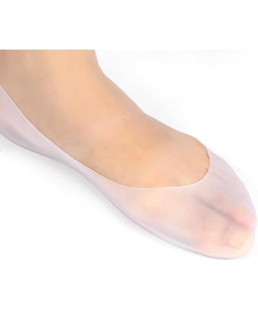 Verdant Touch Silicone Socks Silicone Moisturizing Socks 1 Pair Full Length Foot Care Protector Size L - Buy Online on GoSupps.com