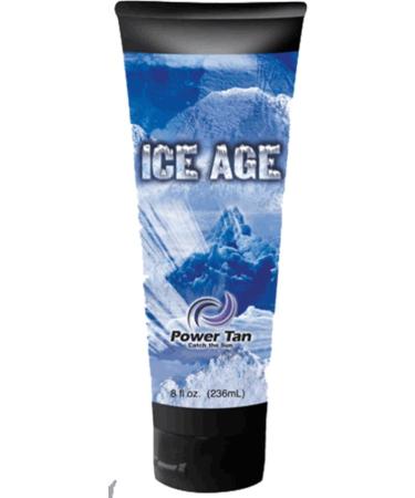 Power Tan Ice Age Cooling Bronzer Tanning Lotion