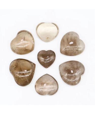Natural Crystal Rough Stone Jewelry Natural Crystal Rough 1pc 40mm Natural Crystal Stones Dark Smoky Quartz Heart Beautiful Crystal Stone Jewelry - Buy Online on GoSupps.com