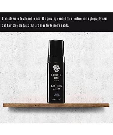 Gentlemen's Tonic Foaming Facial Cleanser for Ultra-Clean Smooth and Protected Skin (150 ml) - Buy Online on GoSupps.com