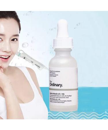 Alpha Arbutin 2% + Hyaluronic Acid Serum - 30ml | The Abnormal Beauty Company | Stain Resistant Skincare - Buy Online on GoSupps.com