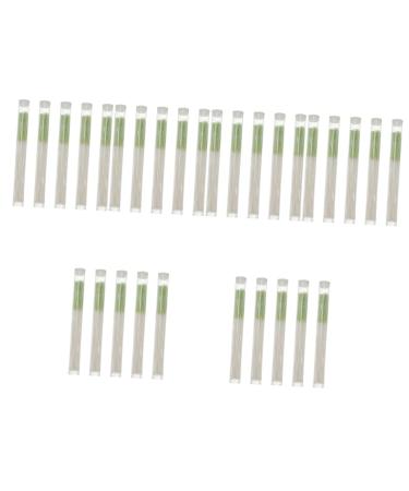 Healifty 30 Sets 300pcs Ear Piercing Cleaning Line Mutitool Cleaning Tool Ear Cleaners Ear Hole Cleaner Floss Ear Piercing Thread Ear Cleaning Tools Ear Hole Cleaning Lines Ear Care Tools 12X1.5CMx6pcs Light Greenx6pcs