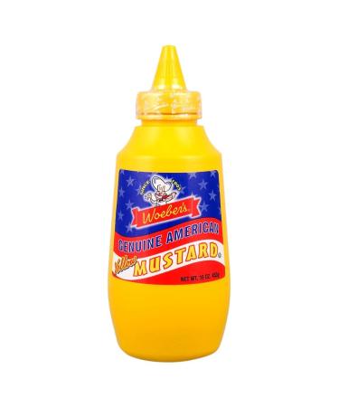 Woeber's Genuine American Yellow Mustard 453g