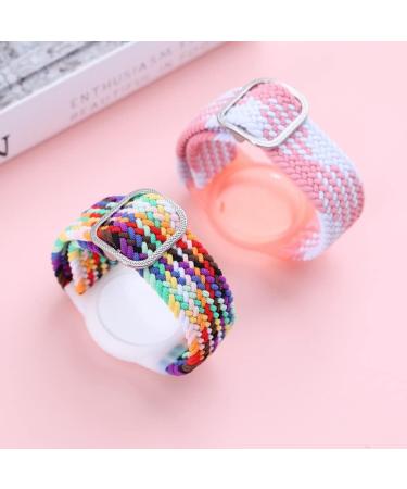 HPHRE Colorful Pink Wristband Bracelet for Kids and Adults - Adjustable Buckle, Stretchable Elastics - Compatible with Apple HPHRE - Boys and Girls - Buy Online on GoSupps.com