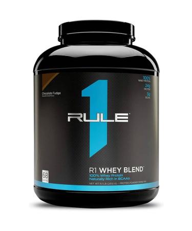 Rule 1 Proteins R1 Whey Blend - 5lbs Chocolate Fudge