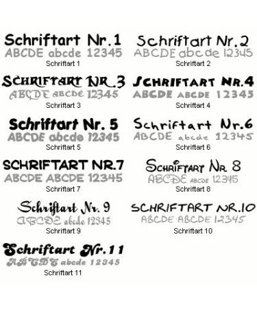 Custom Baby Sticker with Name - Motif 161 (16 cm) | 20 Colors & 11 Fonts Available International Shipping - Buy Online on GoSupps.com