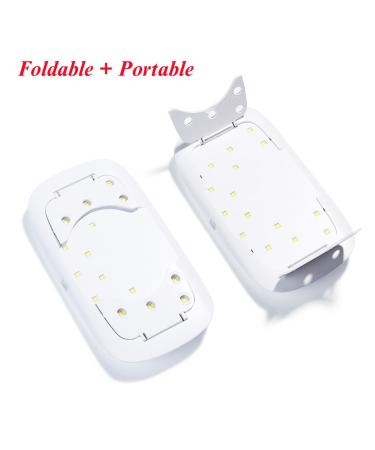 Elite99 SUNmini2 Plus 24W UV LED Nail Lamp Dryer with Timer - Portable USB Nail Light for Gel Polish Art - Salon Quality Tool - Buy Online on GoSupps.com