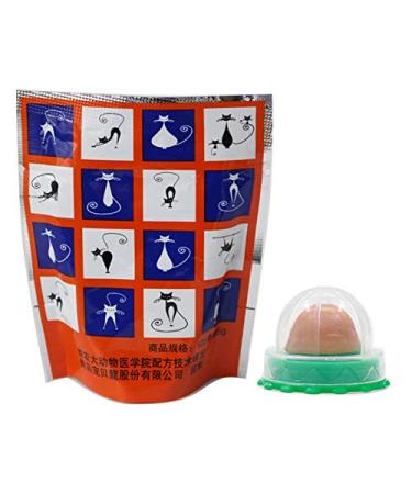 Cat Snacks Catnip Sugar Energy Lick Balls Nutrition Snacks Cat Treats Natural Licking Sugar Snacks Balls 2 Pieces