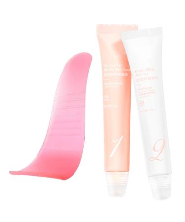 Facial Hair Removal Cream - Lip Hair Removal Cream | Hair Removal Lotion Kit with Spatula Soft Skin Care for Women at Home or in the Shower