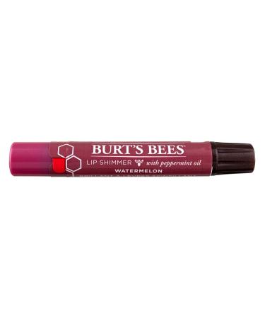 Burt's Bees Watermelon Lip Shimmer .9 oz - Hydrating Lip Balm with a Touch of Shimmer - Buy Online on GoSupps.com