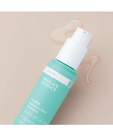 Paula's Choice CALM 1% BHA Exfoliant Sensitive Skin - Gentle Facial Peel Purifies Pores & Reduces Redness - with Saliclic Acid - All Skin Types - 100 ml - Buy Online on GoSupps.com