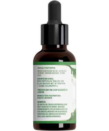 ENOLENIA Chlorophyll Drops High-Dose Alfalfa for Weight Loss & Fat Metabolism | 50ml Natural Additive-Free Formula - Buy Online on GoSupps.com