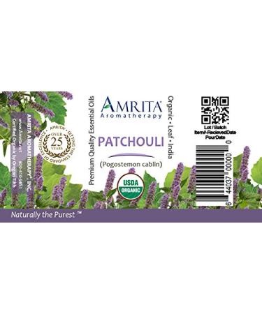 Organic Patchouli Essential Oil 100% Pure Undiluted Pogostemon cablin Therapeutic Grade Premium Quality Aromatherapy Oil Tested & Verified 60ML 2 Fl Oz (Pack of 1) - Buy Online on GoSupps.com