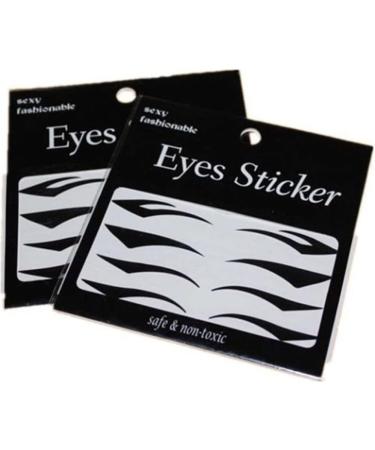  IDOTSEZU Eyelid Stickers 2 Sheets 4 Styles Eyes Black Eyes Sticker Sexy Cat Style Temporary Eyeliner Tattoo Transfer Transfer Eyeshadow Eyeliner Eyes Sticker Stickers for - Buy Online on GoSupps.com