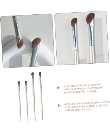 POPETPOP 4pcs Nose Shadow Brush Makeup Eyeshadow Nose Contour Cosmetic Brush Make up Highlight Brush - Buy Online on GoSupps.com
