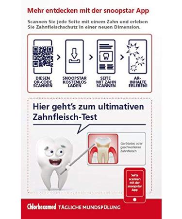 Chlorhexamed Daily Mouthwash 500 ml (2-Pack) - Antibacterial Oral Care for Daily Cleaning - Buy Online on GoSupps.com