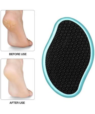 Bare Foot File Foot Files for Hard Skin Glass Foot File - Dual-Use Wet/Dry Exfoliator & Heel Scraper Callus Remover for Smooth Feet(Gold) - Buy Online on GoSupps.com