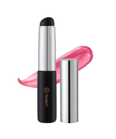 Silicone Lip Brush for Lip Coloring | Lip Makeup Brush for Even & Detailed Application on Lip Color | Silicone Tip for Easy Use & Hygiene | Korean Lip Brush with Portability