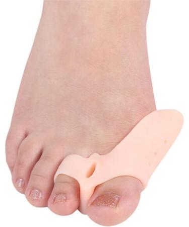 Misumi Silicone Gel Toe Spreader - Hallux Valgus & Pain Relief - 2-Piece Foot Care (Pink S & L) - International Shipping Available - Buy Online on GoSupps.com
