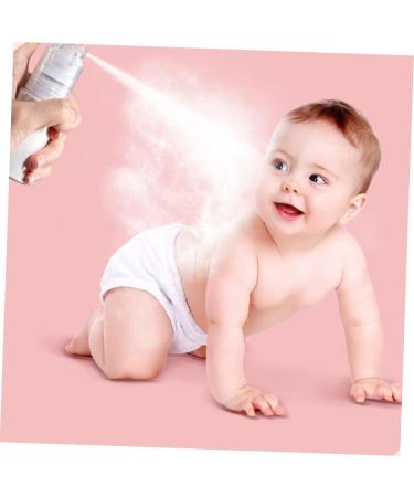 KALLORY 2pcs Dry Powder Bottles - Travel Sprayer Containers for Baby and Hair Powder - Transparent - 11.5x3cmx2pcs - Buy Online on GoSupps.com