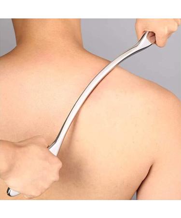 VOOKOKT Gua Sha Tool - Stainless Steel Scraping Massage Tool for Muscle Pain Relief - IASTM Long Bar for Neck Back & Arm Relaxation - Buy Online on GoSupps.com