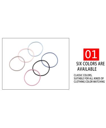 ChuckSss 100pcs Multicolor Elastic Hair Bands for Thick Curly Hair - Best for Heavy Hair International Shipping - Buy Online on GoSupps.com