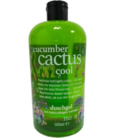 Treaclemoon Cucumber Cactus Cool Shower Gel with Cactus Fig Extract Contents: 500 ml Shower Gel - Buy Online on GoSupps.com