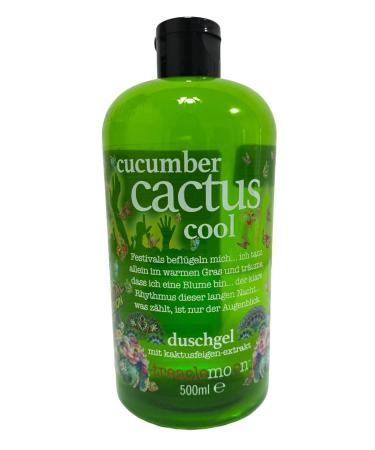 Treaclemoon Cucumber Cactus Cool Shower Gel with Cactus Fig Extract Contents: 500 ml Shower Gel